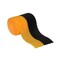 Beistle Pack of 12 Rolls of Golden-Yellow and Black 2-Color Party Decoration Crepe Streamers 360'
